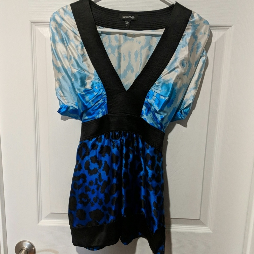Beautiful Print Bebe Top